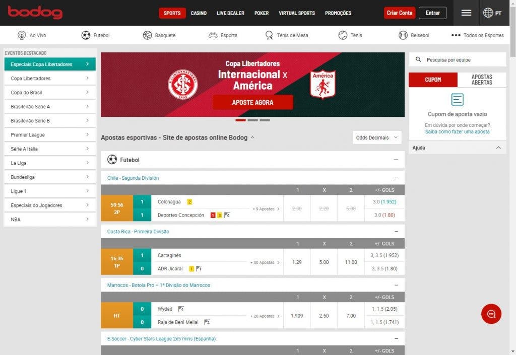 Tabela classificação